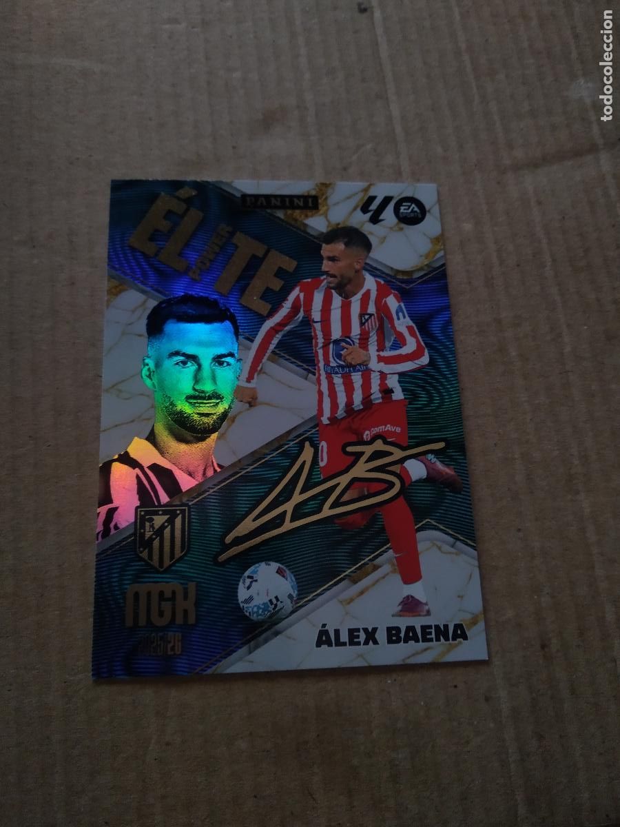 Cromos de f&uacute;tbol: P506 ALEX BAENA ATLETICO MADRID CROMO FUTBOL PANINI LIGA MGKS 25-26 MEGACRACKS 2025-2026