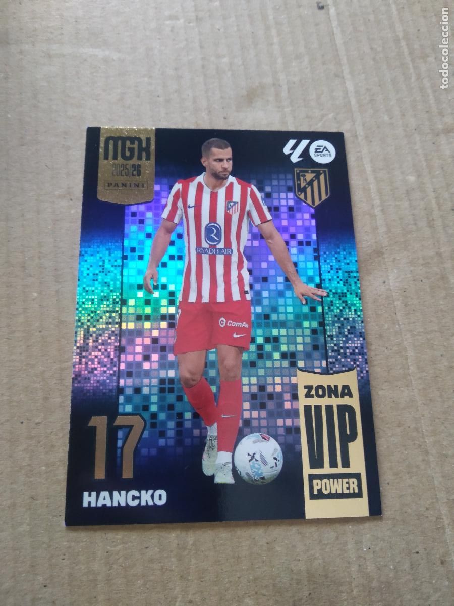 Cromos de f&uacute;tbol: P511 HANCKO ATLETICO MADRID CROMO FUTBOL PANINI LIGA MGKS 25-26 MEGACRACKS 2025-2026