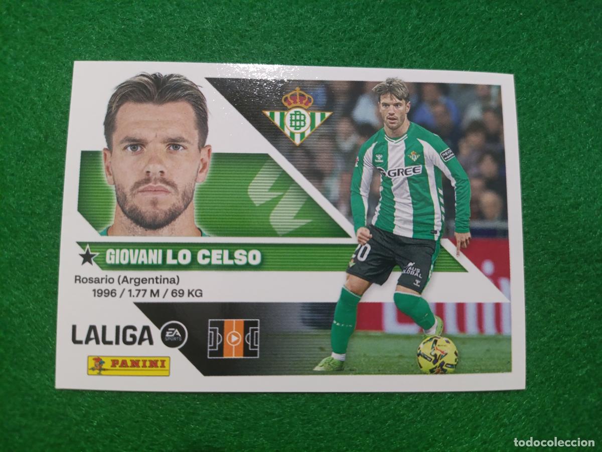 Cromos de f&uacute;tbol: LIGA ESTE 2026 2027 REAL BETIS N&ordm; 14 LO CELSO