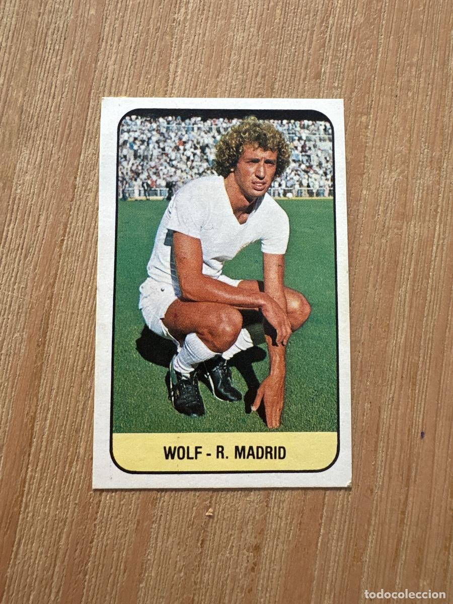 Figurine di Calcio: 22. CROMO DESPEGADO LIGA ESTE 1978-79 78-79 REAL MADRID WOLF