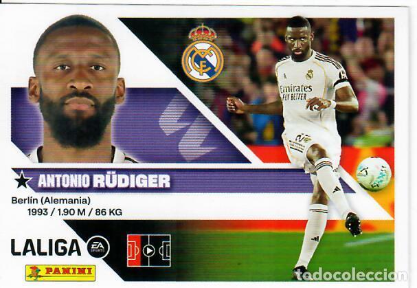 Figurine di Calcio: CROMO PANINI LIGA ESTE 26 27 - N&ordm; 8 - R&Uuml;DIGER - REAL MADRID