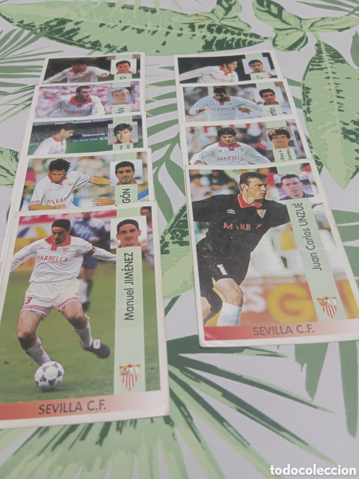 Football Stickers: Cromos liga 1996/97 Sevilla fc