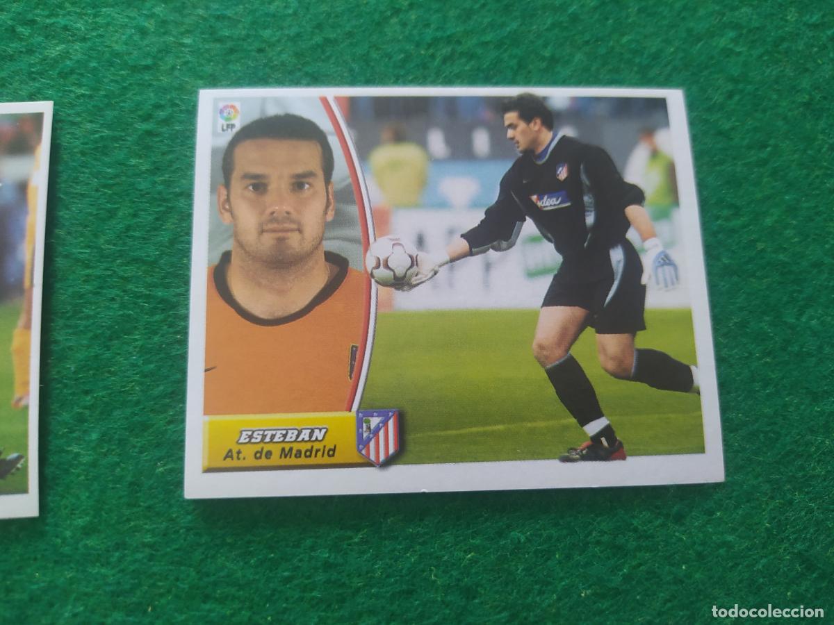 Cromos de f&uacute;tbol: LIGA ESTE 2003 2004 03 04 NUEVO SIN PEGAR - ATLETICO DE MADRID ESTEBAN