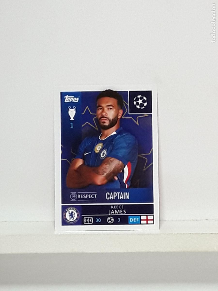 Cromos de f&uacute;tbol: CHAMPIONS STICKER 2025 2026 25 26 ALBUM TOPPS LEAGUE N 155 CHELSEA REECE JAMES