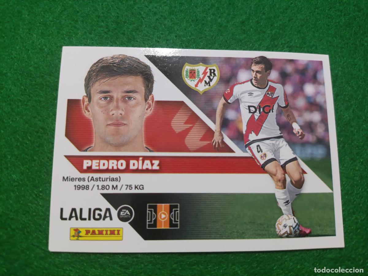 Cromos de f&uacute;tbol: LIGA ESTE 2026 2027 RAYO VALLECANO N&ordm; 11A PEDRO DIAZ