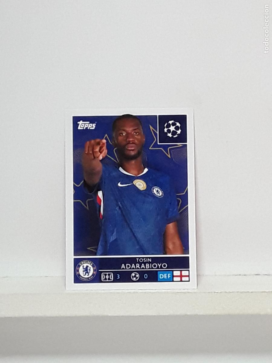 Cromos de f&uacute;tbol: CHAMPIONS STICKER 2025 2026 25 26 ALBUM TOPPS LEAGUE N 158 CHELSEA TOSIN ADARABIOYO