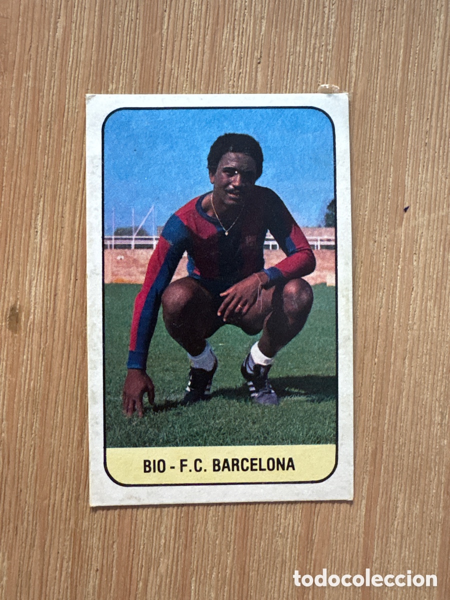Cromos de f&uacute;tbol: 22. CROMO DESPEGADO LIGA ESTE 1978-79 78-79 BARCELONA BIO