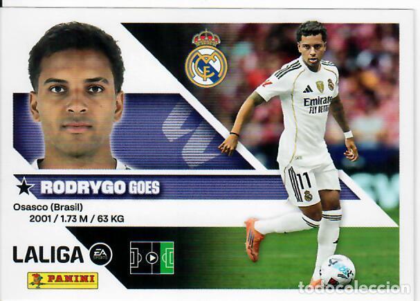 Cromos de f&uacute;tbol: CROMO PANINI LIGA ESTE 26 27 - N&ordm; 18 - RODRYGO - REAL MADRID