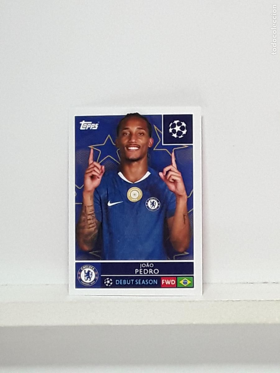 Cromos de f&uacute;tbol: CHAMPIONS STICKER 2025 2026 25 26 ALBUM TOPPS LEAGUE N 166 CHELSEA JOAO PEDRO