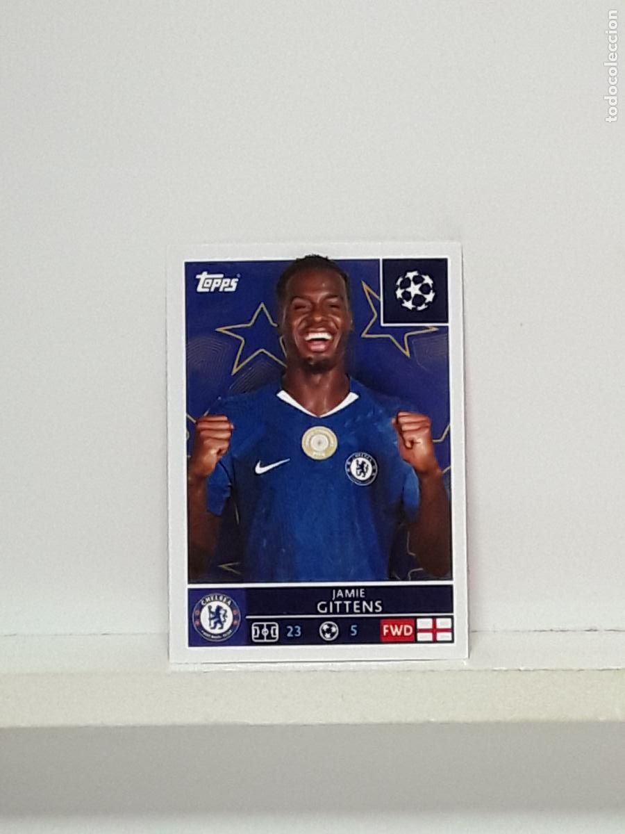 Cromos de f&uacute;tbol: CHAMPIONS STICKER 2025 2026 25 26 ALBUM TOPPS LEAGUE N 167 CHELSEA JAMIE GITTENS