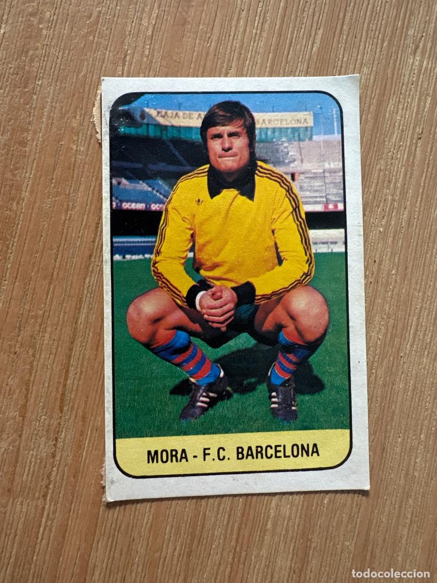 Cartes &agrave; collectionner de Football: 22. CROMO DESPEGADO LIGA ESTE 1978-79 78-79 BARCELONA MORA