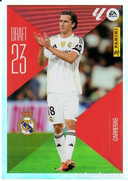 Cromos de f&uacute;tbol: CROMO PANINI LIGA ESTE 26 27 - DRAFT 23 N&ordm; 5 - CARRERAS - REAL MADRID