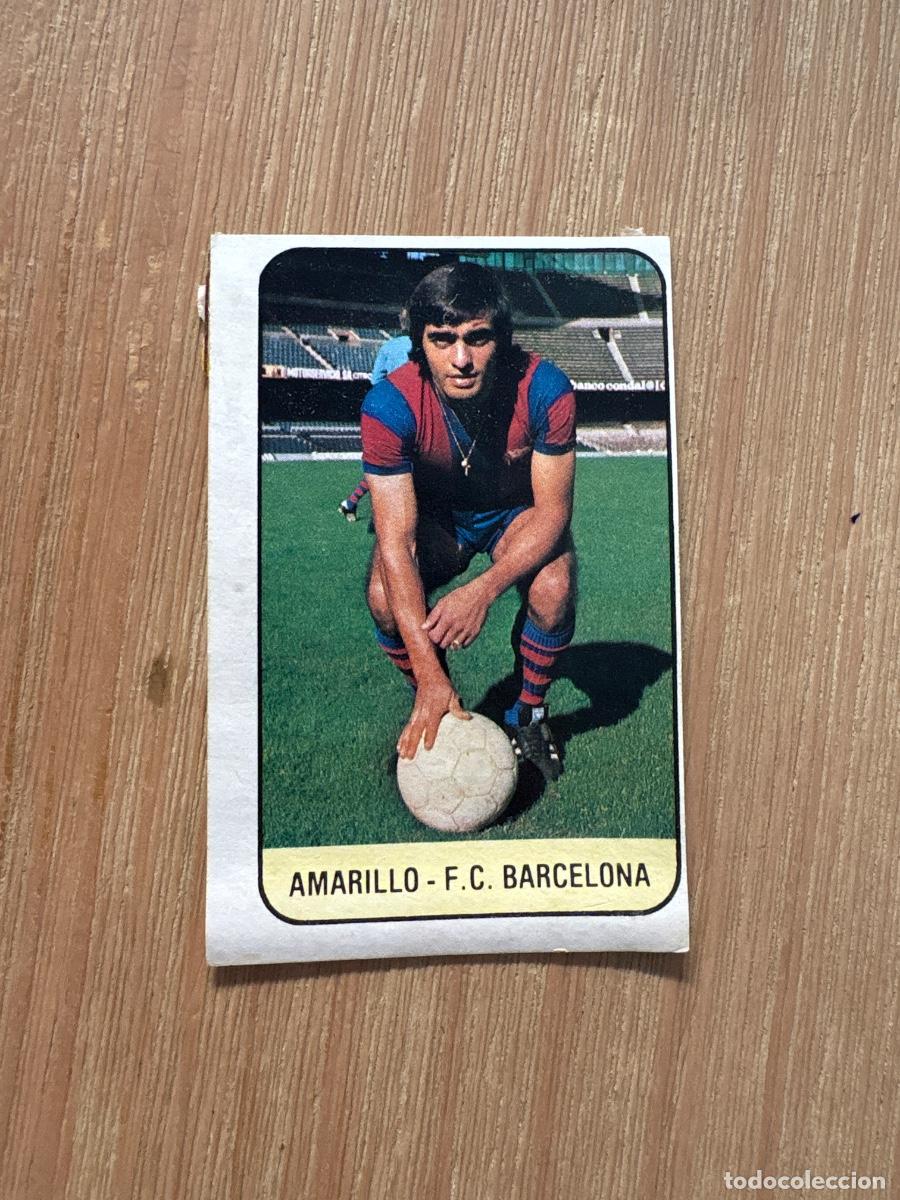 Cartes &agrave; collectionner de Football: 22. CROMO DESPEGADO LIGA ESTE 1978-79 78-79 BARCELONA AMARILLO