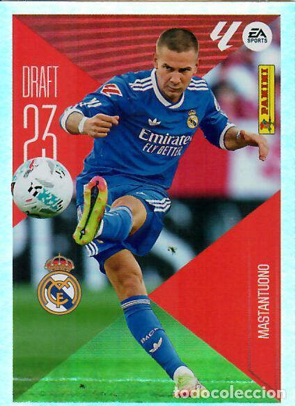 Cromos de f&uacute;tbol: CROMO PANINI LIGA ESTE 26 27 - DRAFT 23 N&ordm; 16 - MASTANTUONO - REAL MADRID