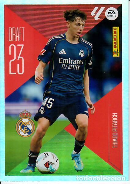 Cromos de f&uacute;tbol: CROMO PANINI LIGA ESTE 26 27 - DRAFT 23 N&ordm; 22 - THIAGO PITARCH - REAL MADRID