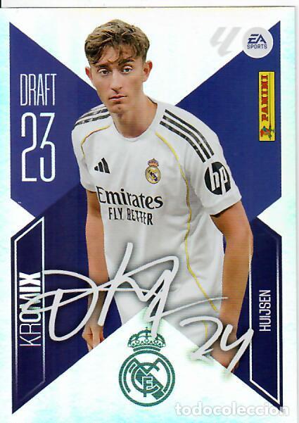 Cromos de f&uacute;tbol: CROMO PANINI LIGA ESTE 26 27 - KROMIX N&ordm; K10 - HUIJSEN - REAL MADRID