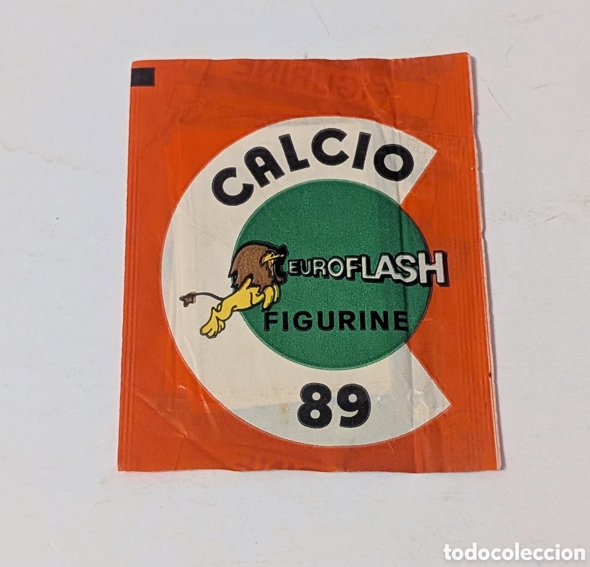 Cromos de f&uacute;tbol: Sobre Futbol sin abrir CALCIO 89. EUROFLASH