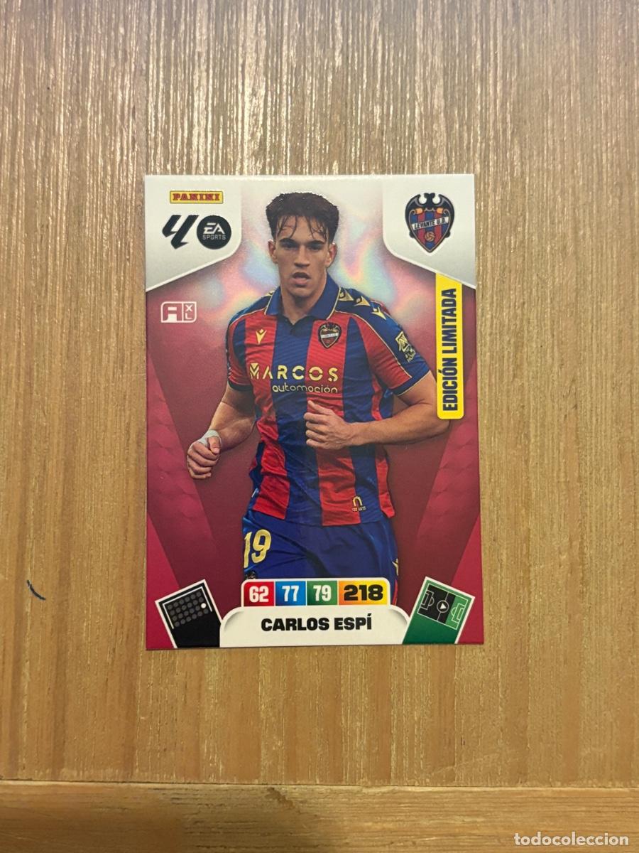 Cromos de f&uacute;tbol: 22. CROMO ADRENALYN EDICI&Oacute;N LIMITADA 2025-26 25-26 CARLOS ESPI ROOKIE
