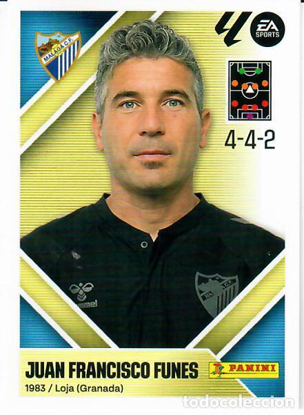 Cromos de f&uacute;tbol: CROMO PANINI LIGA ESTE 26 27 - N&ordm; 2 - JUAN FRANCISCO FUNES - M&Aacute;LAGA