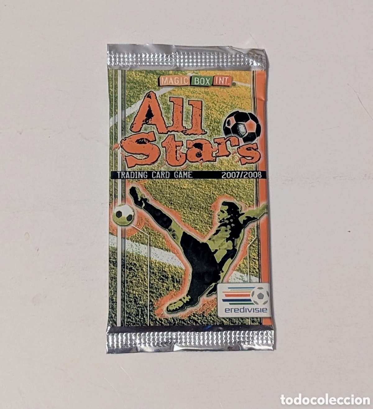 Cromos de f&uacute;tbol: Sobre cromos Futbol sin abrir All Stars. Trading Card Game. 2007/2008