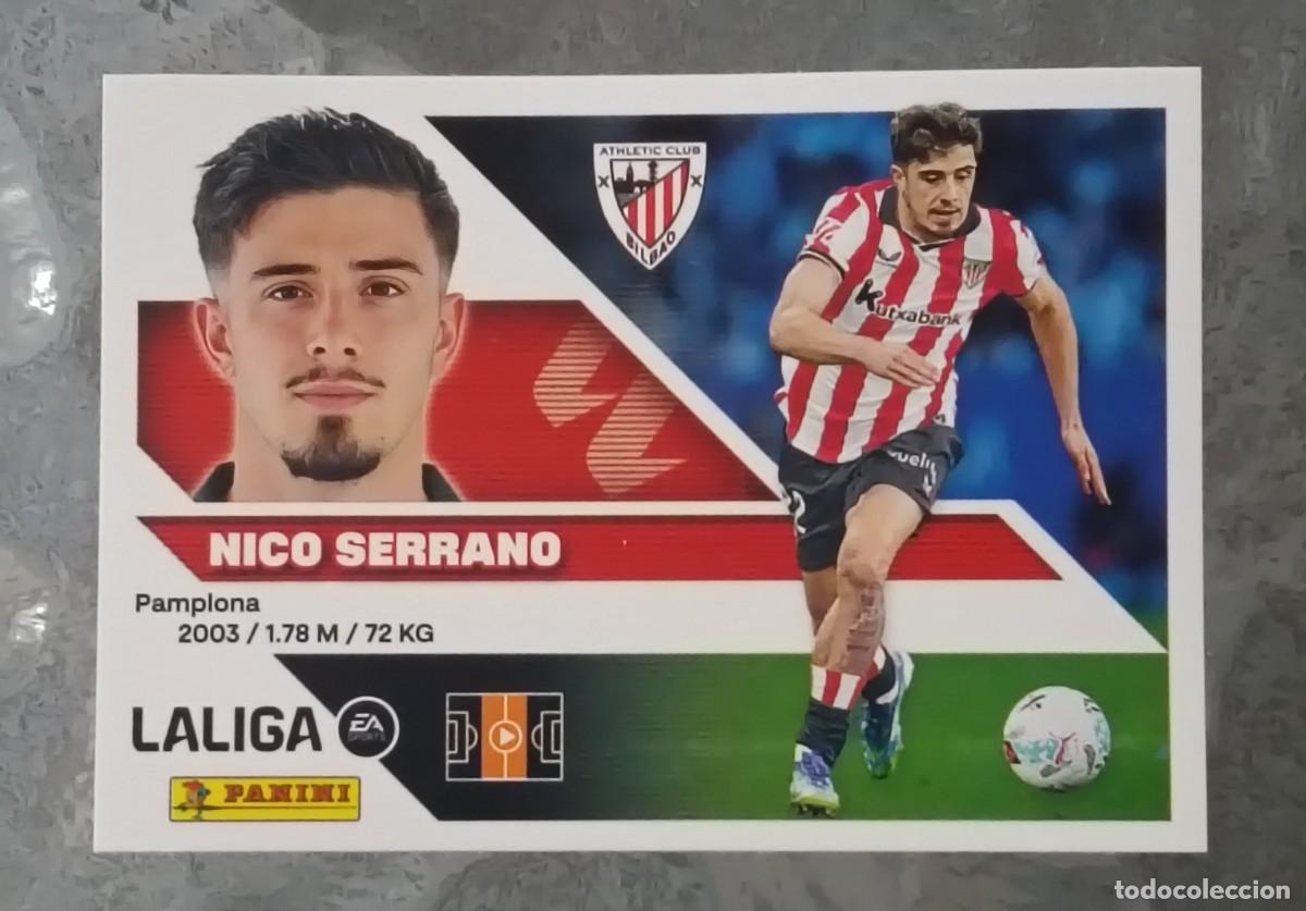 Cromos de f&uacute;tbol: Liga este 26/27 - Nico Serrano - N&deg; 15 - Athletic Club