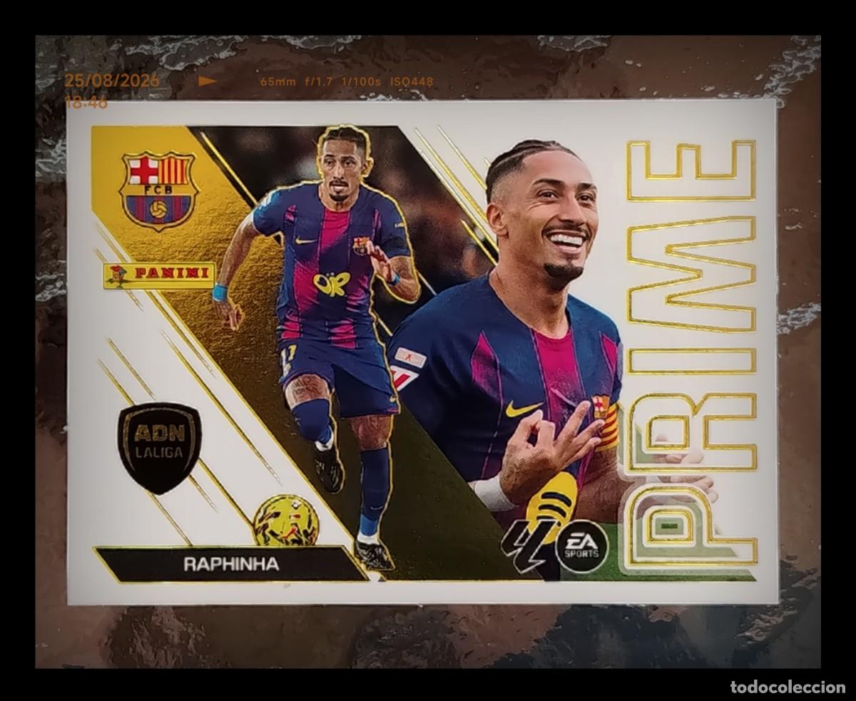 Cromos de f&uacute;tbol: Liga este 26/27 - Raphinha - N&deg; 13 - FC Barcelona ( ADN Prime )