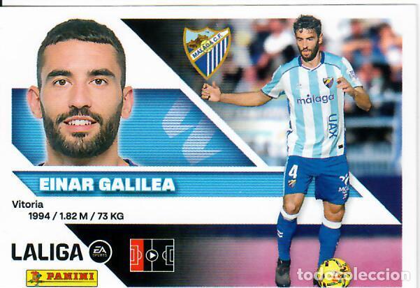 Cromos de f&uacute;tbol: CROMO PANINI LIGA ESTE 26 27 - N&ordm; 8 - EINAR GALILEA - M&Aacute;LAGA