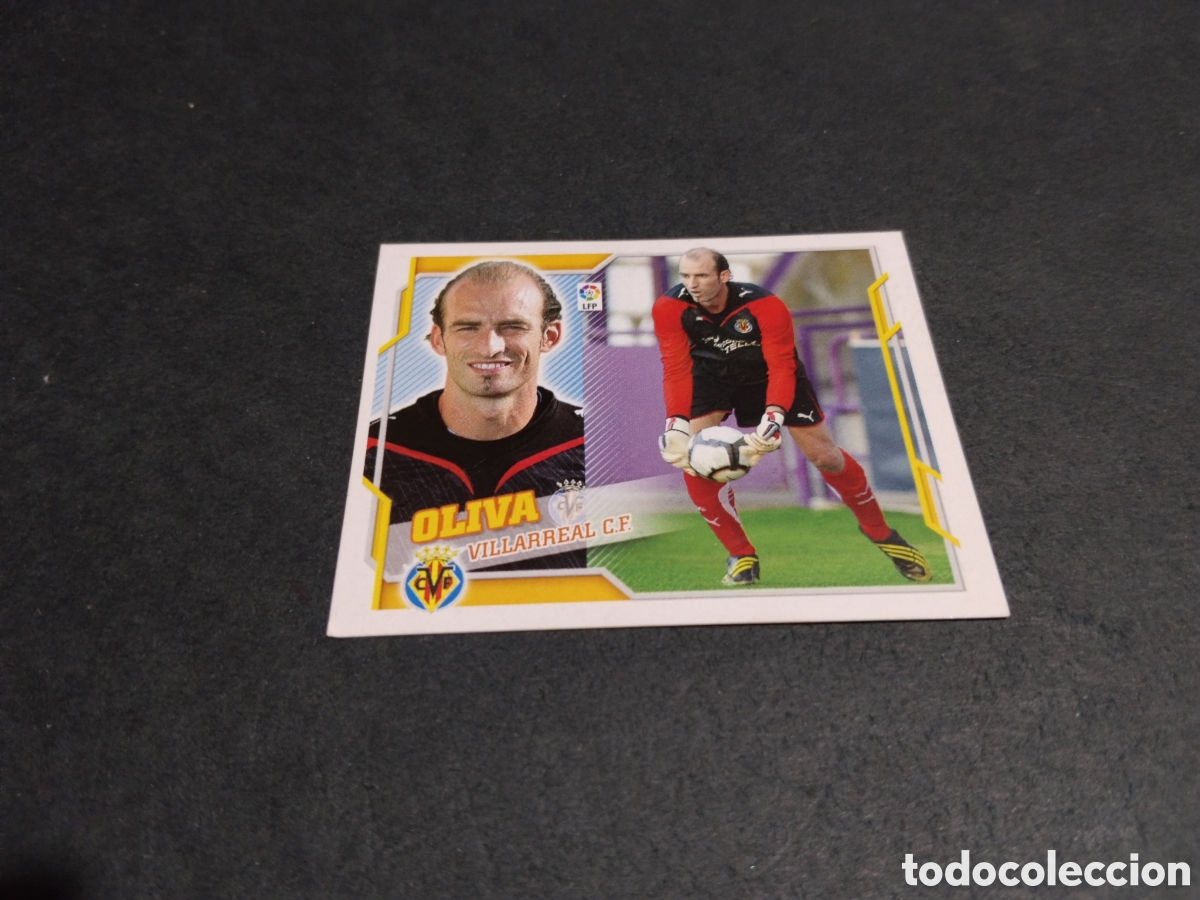 Cromos de f&uacute;tbol: Cromo futbol Oliva, Villarreal