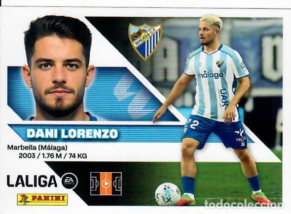 Cromos de f&uacute;tbol: CROMO PANINI LIGA ESTE 26 27 - N&ordm; 12 - DANI LORENZO - M&Aacute;LAGA