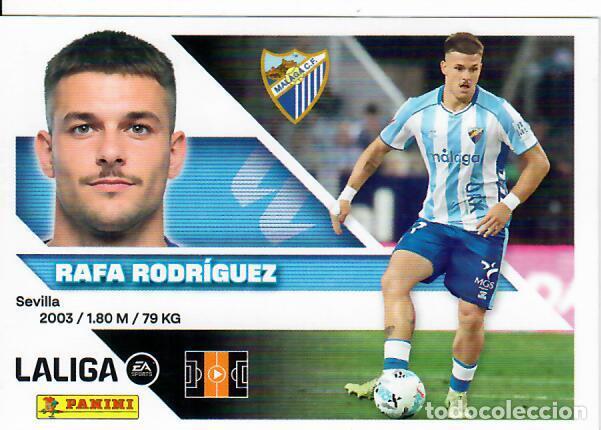 Cromos de f&uacute;tbol: CROMO PANINI LIGA ESTE 26 27 - N&ordm; 13 A - RAFA RODR&Iacute;GUEZ - M&Aacute;LAGA