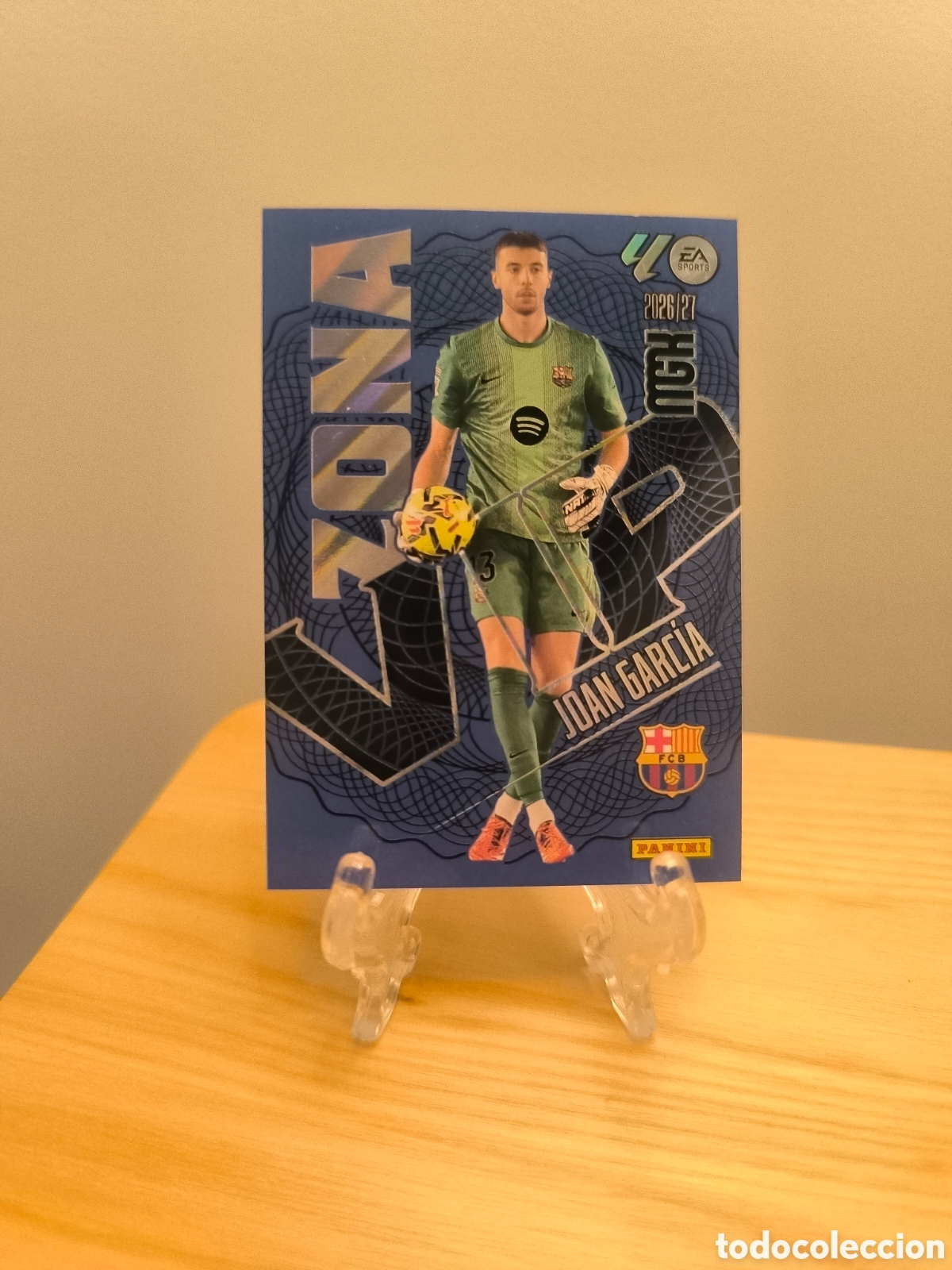 Cromos de f&uacute;tbol: Joan Garc&iacute;a Megacracks 2026-27 Zona VIP Barcelona