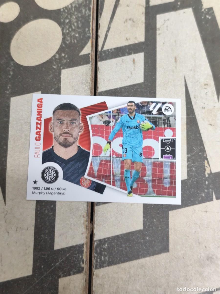 Cromos de f&uacute;tbol: Gazzaniga N&deg; 3 Girona Liga Este 24/25 sin pegar