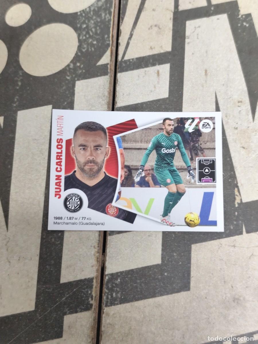 Cromos de f&uacute;tbol: Juan Carlos N&deg; 4 Girona Liga Este 24/25 sin pegar