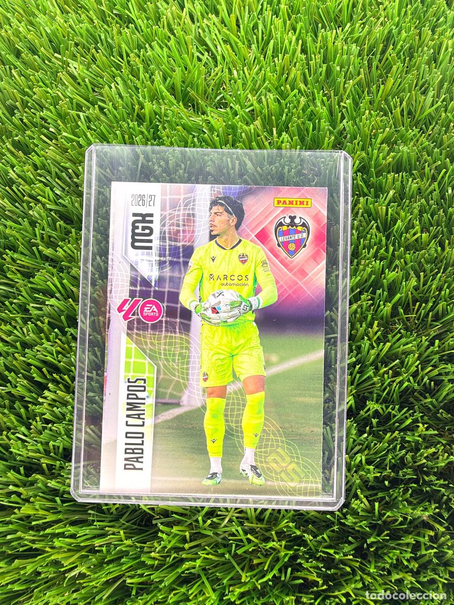 Cromos de f&uacute;tbol: N&ordm; 201 Pablo Campos Levante UD Megacracks 26 27