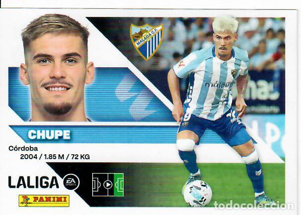 Football Stickers: CROMO PANINI LIGA ESTE 26 27 - N&ordm; 20 - CHUPE - M&Aacute;LAGA