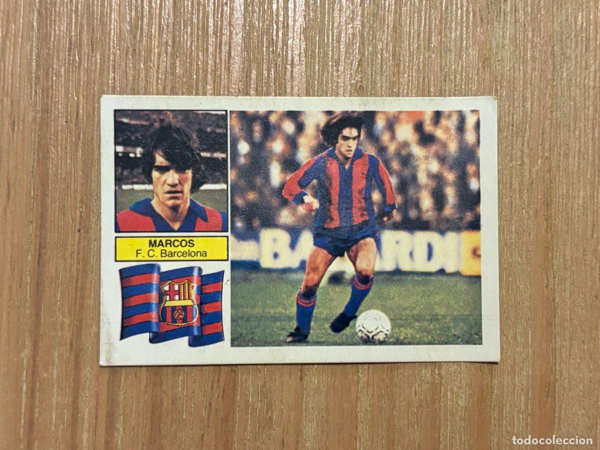 Cromos de f&uacute;tbol: 22. CROMO LIGA ESTE 1982-83 82-83 DESPEGADO MARCOS BARCELONA ERROR SIN FCB