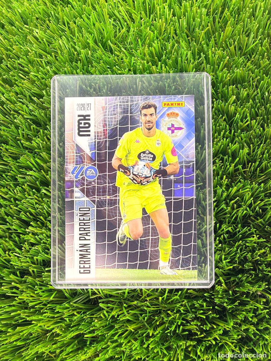 Fu&szlig;ball-Sticker: N&ordm; 129 Germ&aacute;n Parre&ntilde;o RC Deportivo Megacracks 26 27