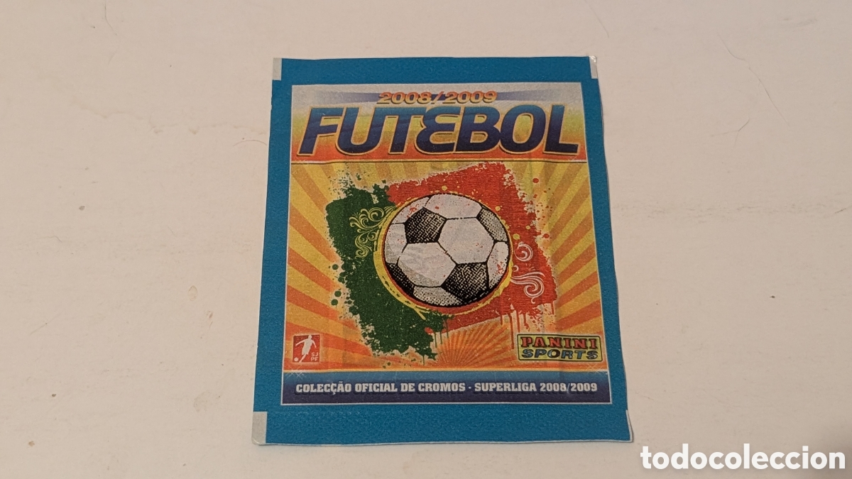 Fu&szlig;ball-Sticker: Sobre cromos Futbol sin abrir FUTEBOL. 2008/2009. PANINI