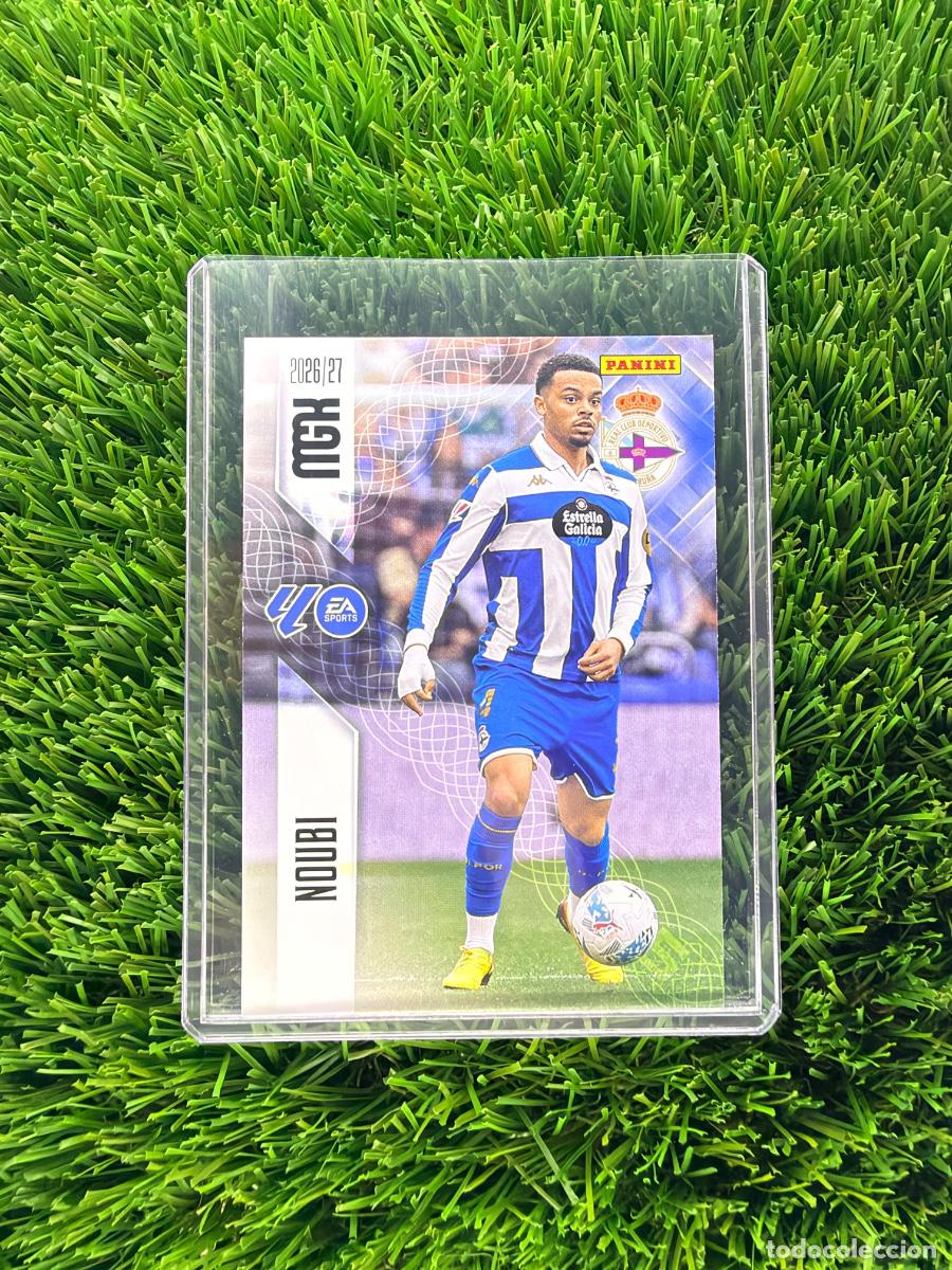 Cromos de f&uacute;tbol: N&ordm; 132 Noubi RC Deportivo Megacracks 26 27