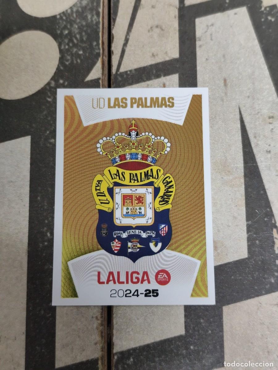Cromos de f&uacute;tbol: Escudo N&deg; 1 Las Palmas Liga Este 24/25 sin pegar