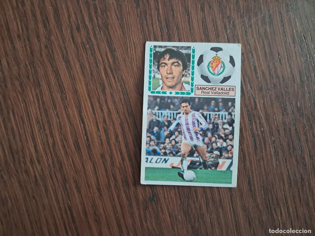Cromos de Futebol: cromo de futbol, edic. Este 83-84, Sanchez Valles, Real Valladolid. sin pegar.