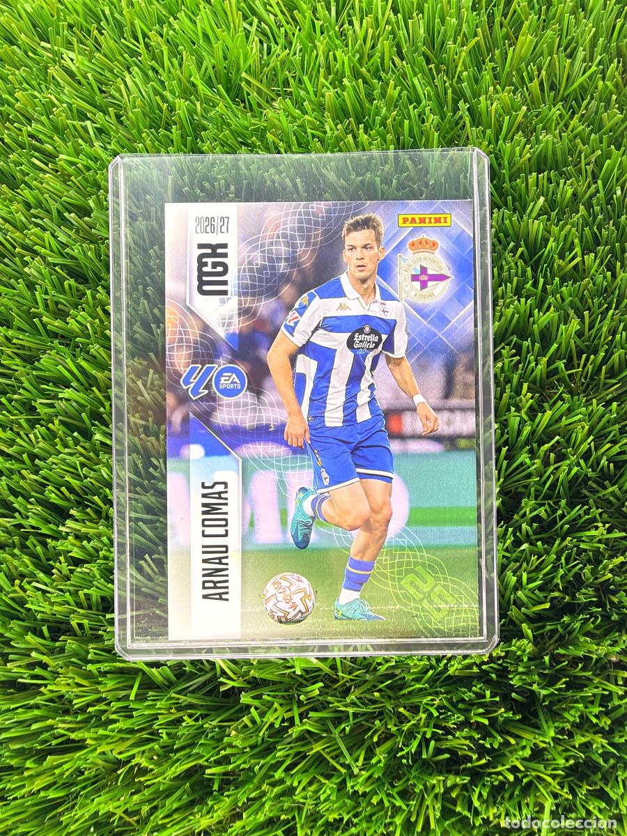 Cromos de f&uacute;tbol: N&ordm; 134 Arnau Comas RC Deportivo Megacracks 26 27