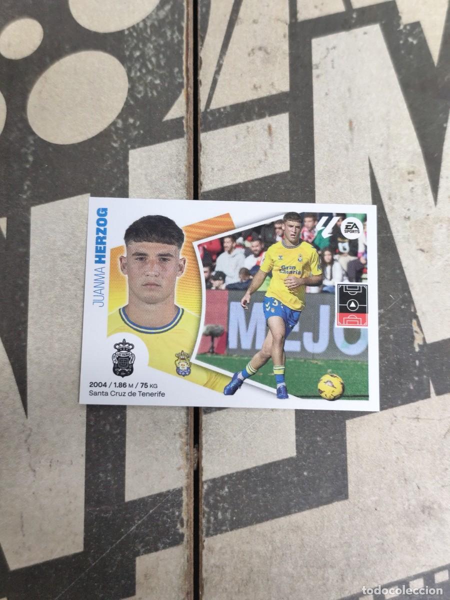 Cromos de f&uacute;tbol: Herzog N&deg; 9 Las Palmas Liga Este 24/25 sin pegar