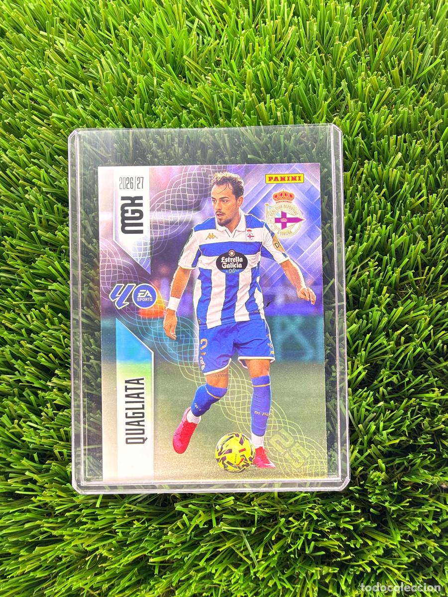 Cromos de f&uacute;tbol: N&ordm; 135 Quagliata RC Deportivo Megacracks 26 27