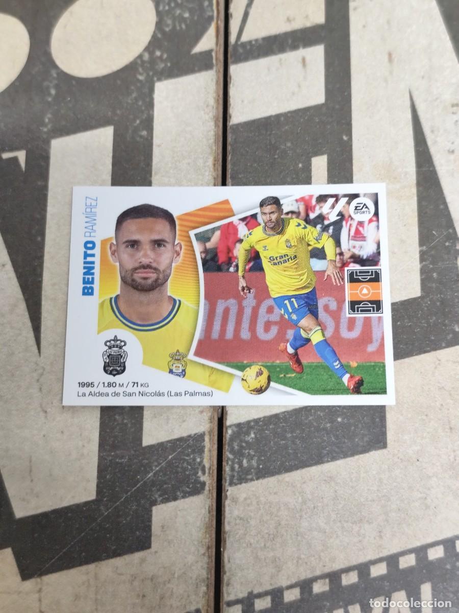 Cromos de f&uacute;tbol: Benito N&deg; 14 Las Palmas Liga Este 24/25 sin pegar