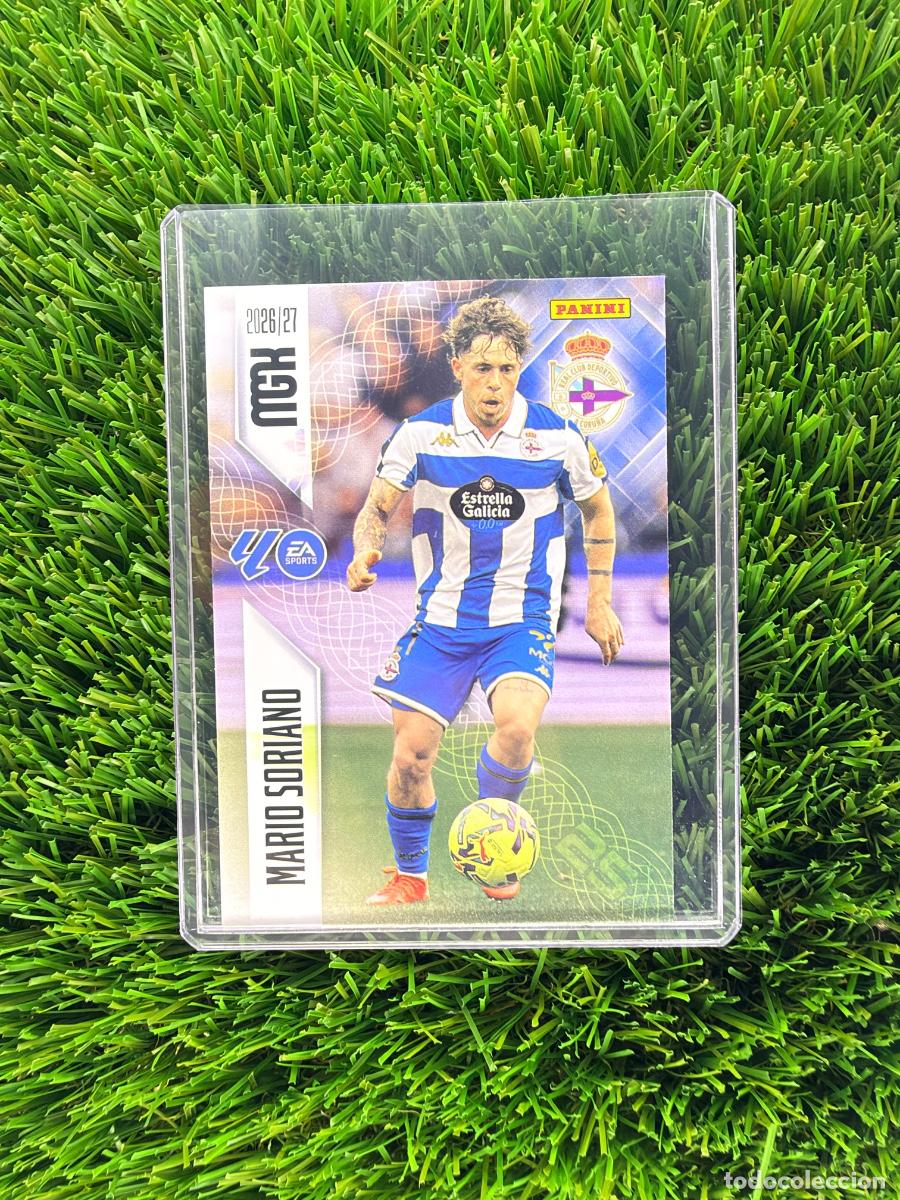 Cromos de f&uacute;tbol: N&ordm; 138 Mario Soriano RC Deportivo Megacracks 26 27