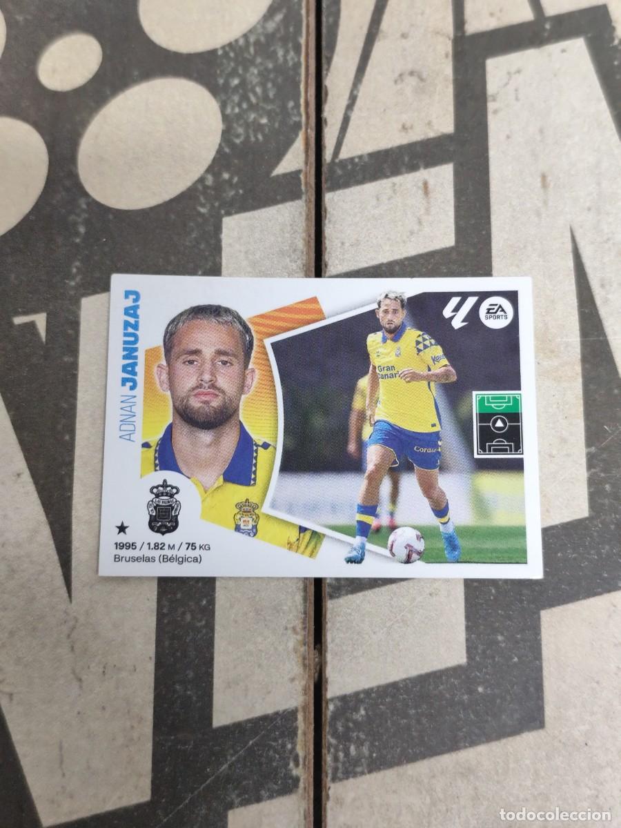 Cromos de f&uacute;tbol: Januzaj N&deg; 19 Bis Coloca Las Palmas Liga Este 24/25 sin pegar