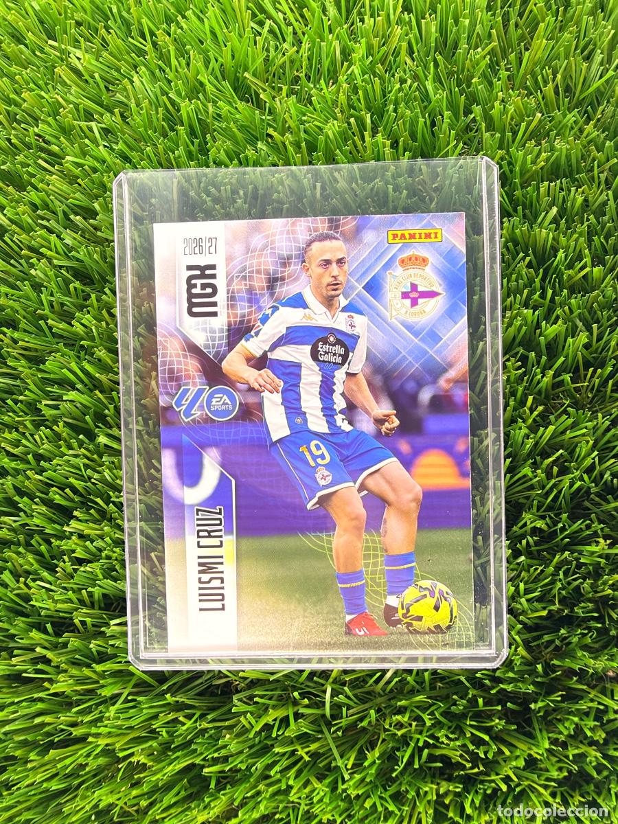 Cromos de f&uacute;tbol: N&ordm; 140 Luismi Cruz RC Deportivo Megacracks 26 27