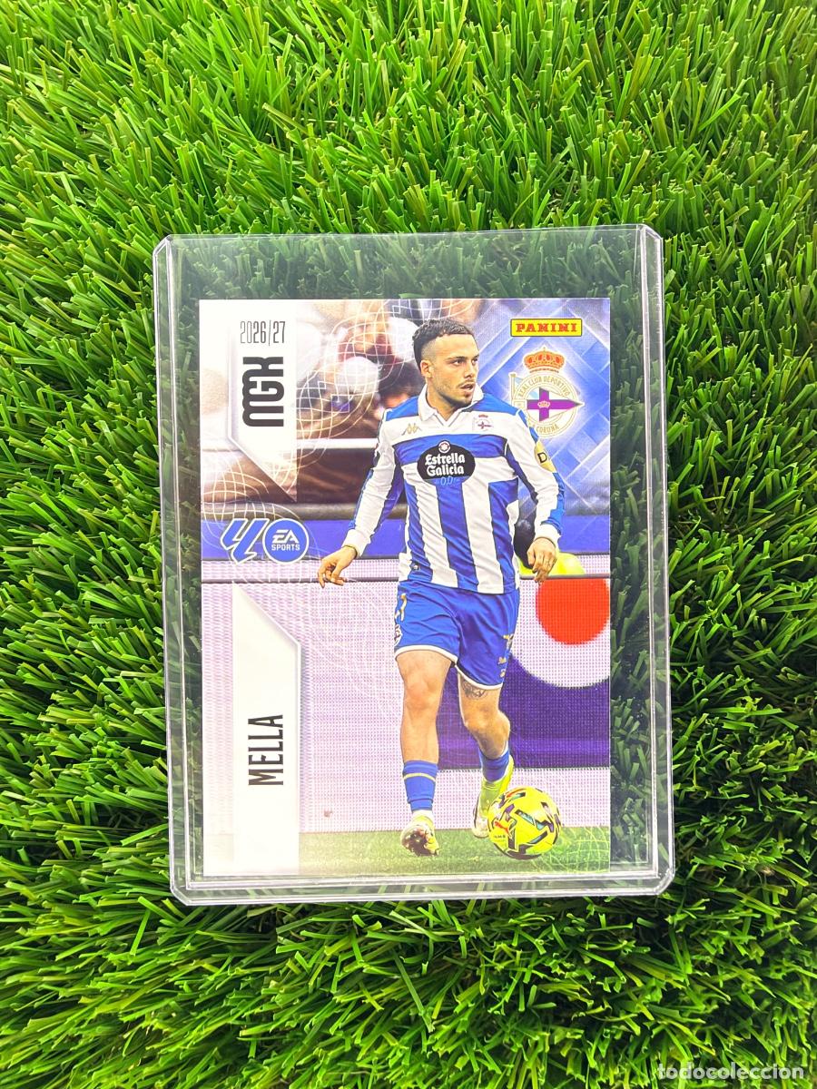 Cromos de f&uacute;tbol: N&ordm; 141 Mella RC Deportivo Megacracks 26 27