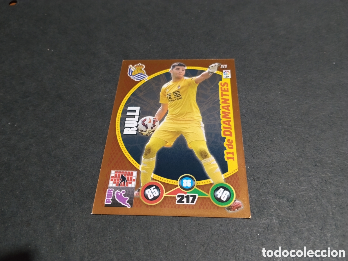 Cromos de f&uacute;tbol: Cromo futbol rulli, Real Sociedad